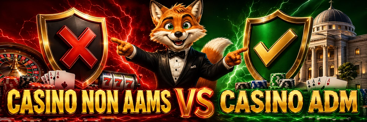 Casino Non AAMS e Casino ADM quali sono le differenze