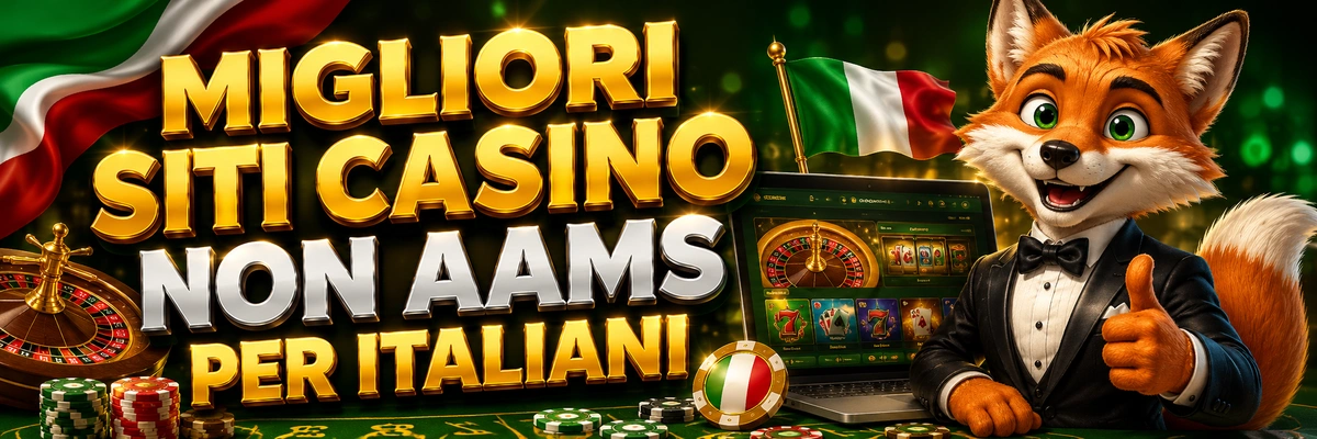 Migliori siti Casino Non AAMS per italiani